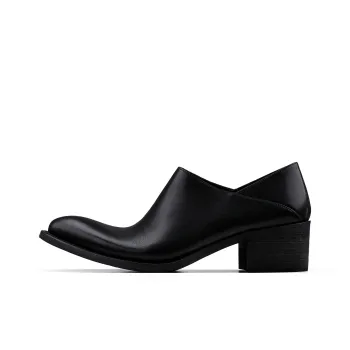 HANQIAORIJI Broken Cocoon Series Men's Casual Shoes Black