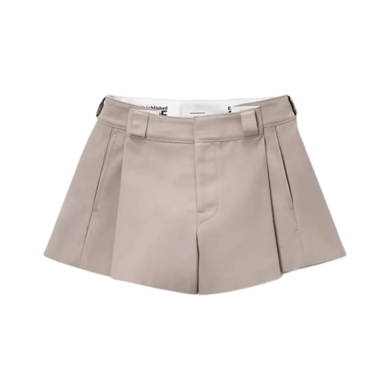 Alexander Wang High waisted Pleated Shorts-0