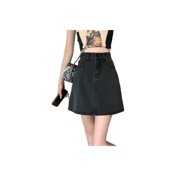 Mm Denim Short Skirts Women's
