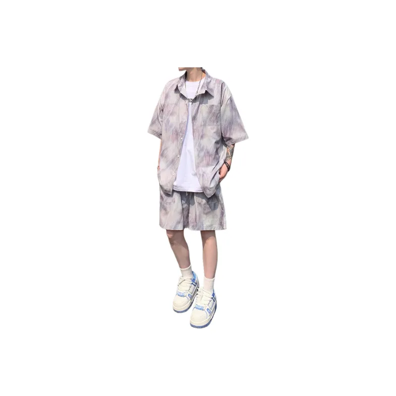 A/2/8/T Shirt Matching Sets Unisex-0
