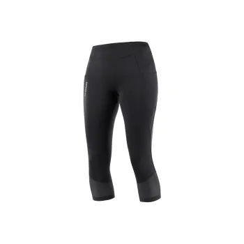SALOMON CROSS RUN Athletic Trousers Women's Pitch Black