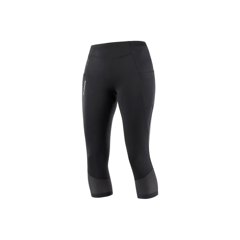 SALOMON CROSS RUN Athletic Trousers Women's Pitch Black-0