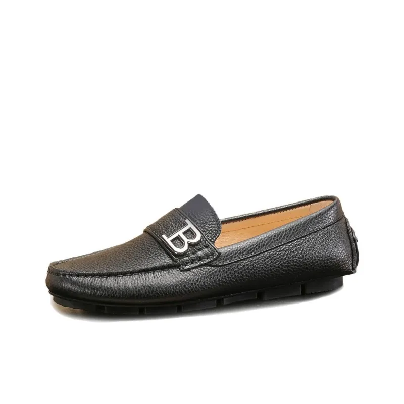 Voguhomme Men's Casual Shoes Men Low Top Black-4