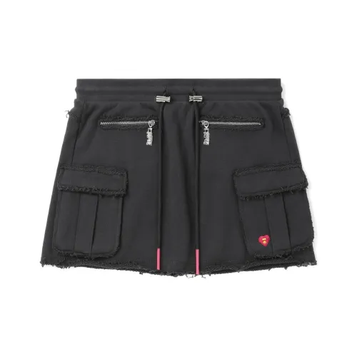 A BATHING APE SS24 Cargo Short Skirts Women's