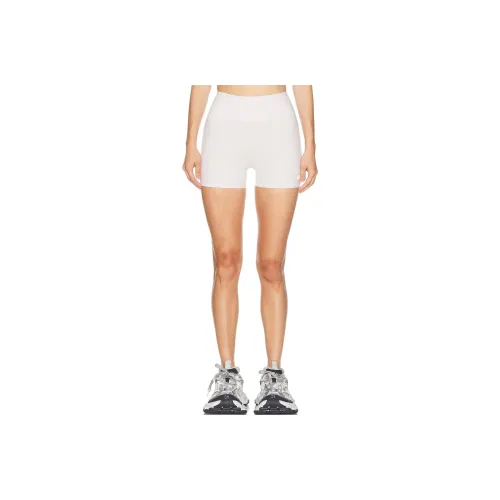 Balenciaga Sports Shorts Ankle Slim Fit Women's White