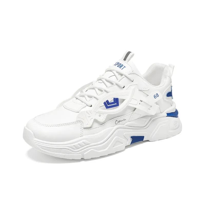 COPICVEN Anti Slip Wear Resistant Low Top Chunky Sneakers Men's-1