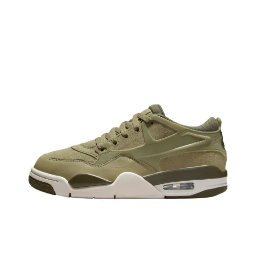 Jordan Air Jordan 4 Low Top Vintage Basketball Shoes Women's Green