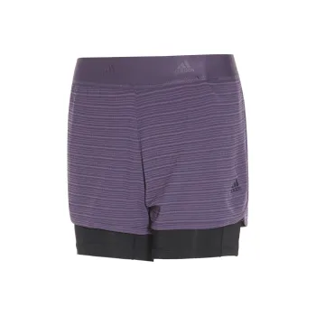 Adidas 2in1 Chil Sports Shorts Women's Purple