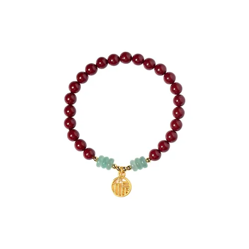 Gramda Reconstructed Cinnabar Bracelets Women's