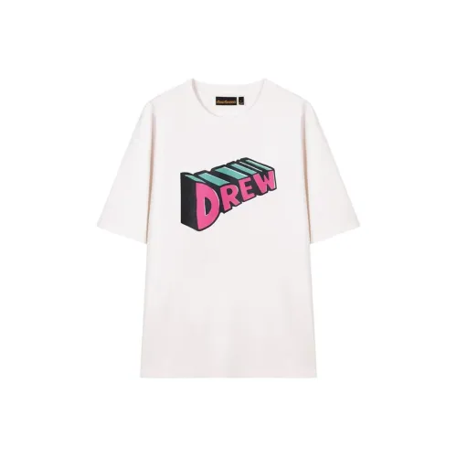 Drew House T Shirts Unisex Micro White