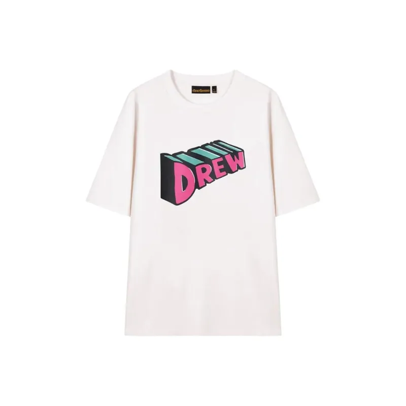 Drew House T Shirts Unisex Micro White-0