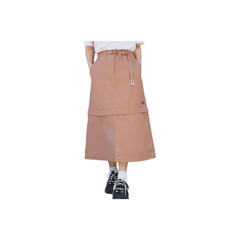 THE NORTH FACE Casual Long Skirt Women's Latte Brown-0
