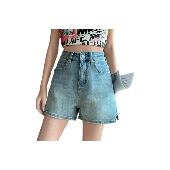 Mm Denim Shorts Women's Blue