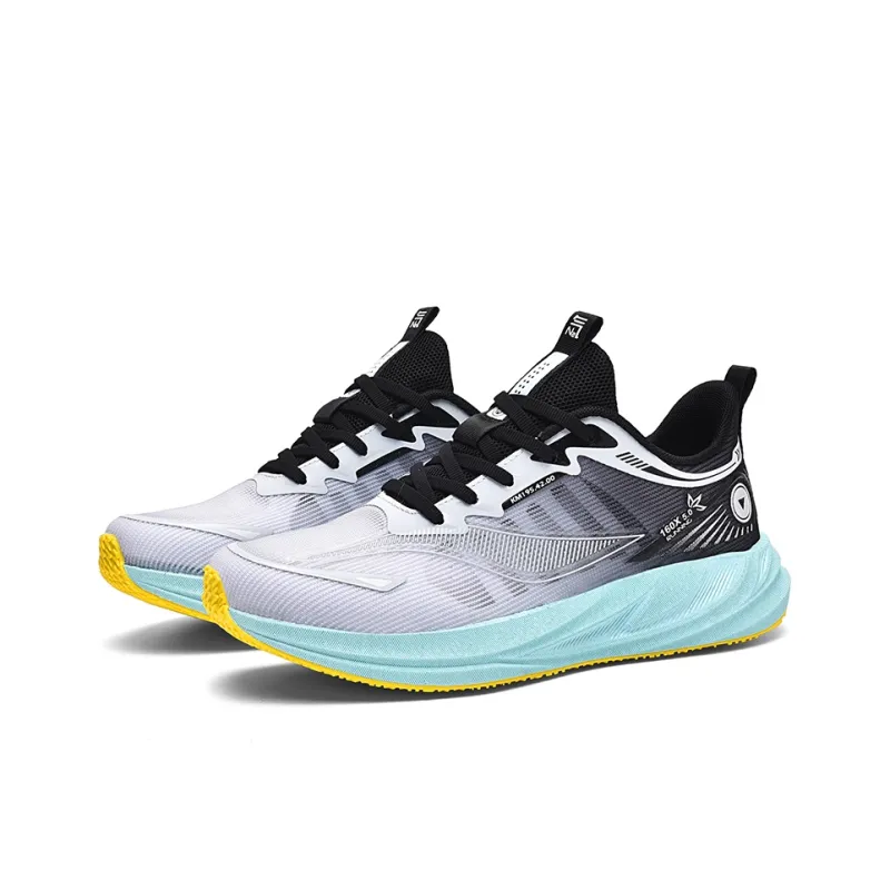 VanCamel Running Shoes Unisex Low Top White/Orange/White/Gray/Light Gray/Teal/Pink/Purple-14