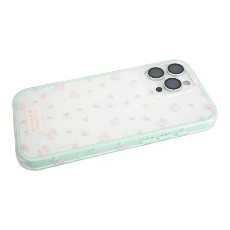 Wei Xin Acrylic Material Bowknot Pink Rose Phone Cases Compatible With IPhone 16/15 Pro Max/Apple 13/14 Pro/Max-3
