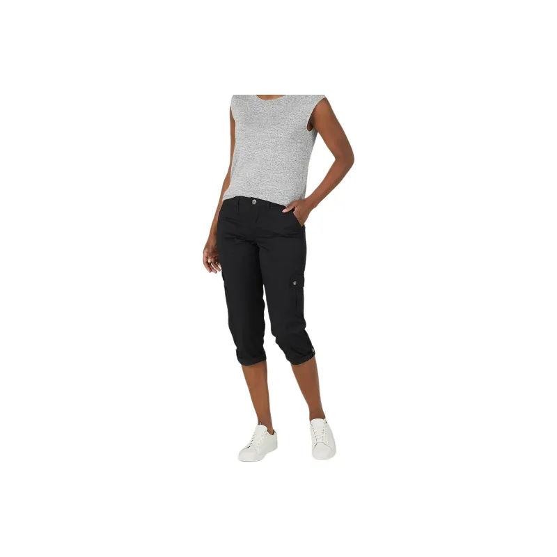 Lee Cargo Shorts Women's Black-0