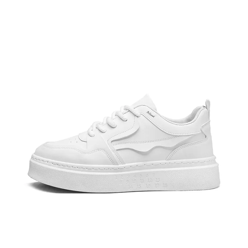 PROTECTCAMEL Abrasion Resistant Lightweight Height Increasing Low Top Skateboard Shoes Men's-6