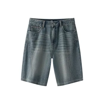 SEM/R Denim Shorts Women's Denim Blue Gray 88401