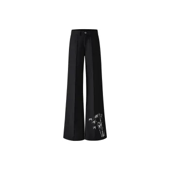 FONDLOOK Suit Trousers Unisex Black