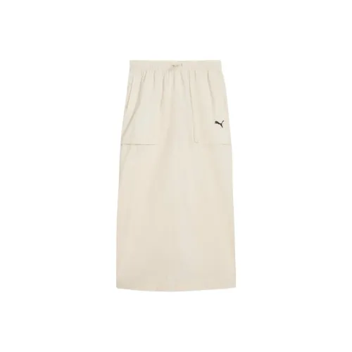 PUMA ArchiveFuture Casual Long Skirt Women's White 87