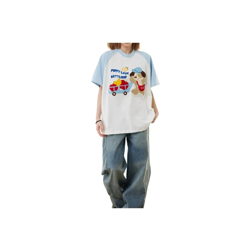 BEAR UNION T Shirts Women's-0