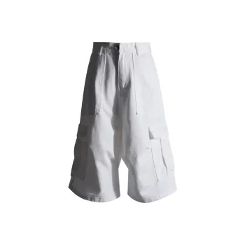 ZAZN Denim Shorts Women's White