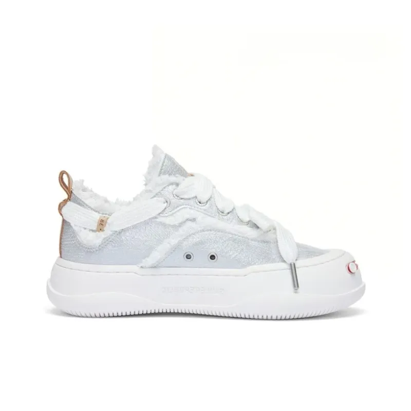 SMILEREPUBLIC Laugh Series Slip Resistant And Abrasion Resistant Coverage Low Top Canvas Shoes Unisex-6