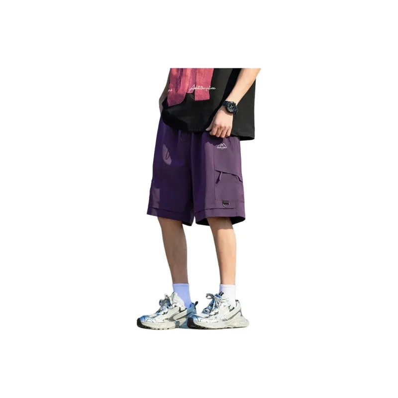 Warrior Huichao Riding The Wind Collection Cargo Shorts Unisex-20