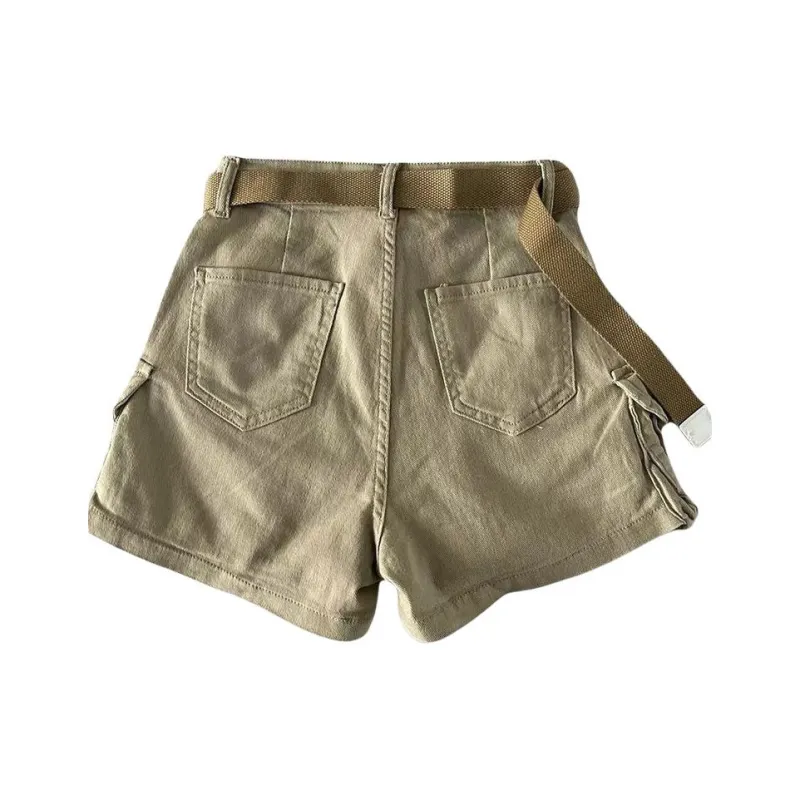 IQC Cargo Shorts Women's Khaki-1