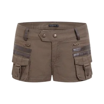 Ariseism Cargo Shorts Women's Khaki