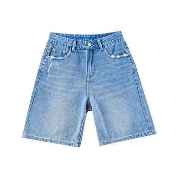 Garbege Denim Shorts Women's Celestial Blue