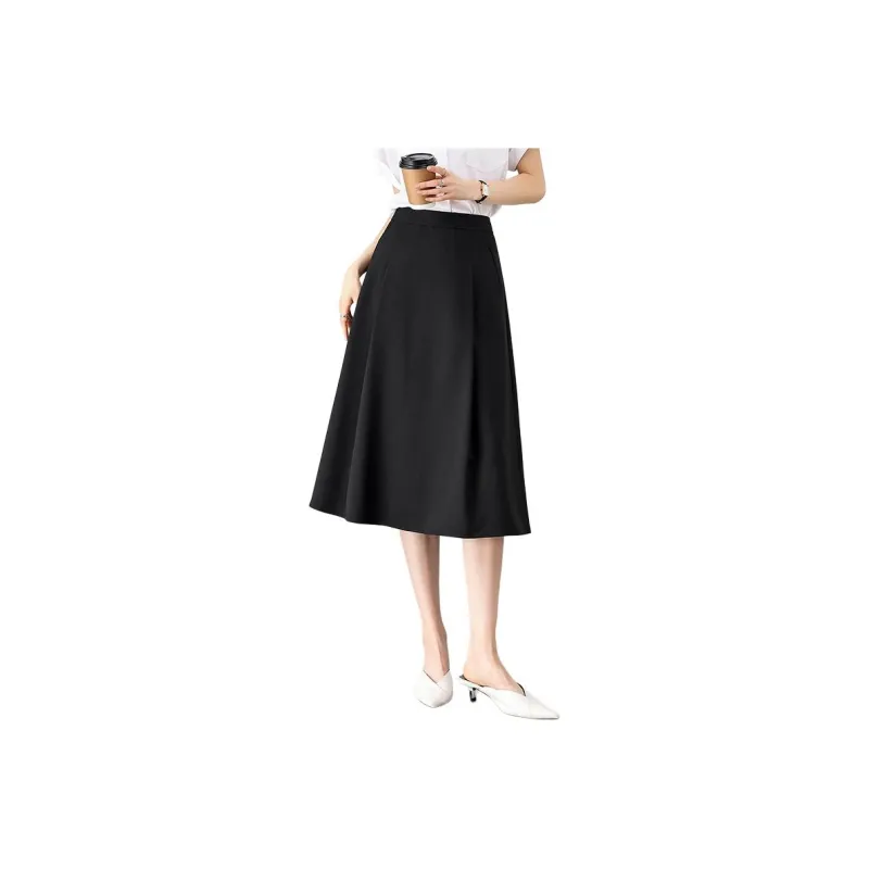 SENTUBILA Casual Long Skirt Women's-11