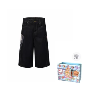 REMOULD Denim Shorts Women's Black Gray