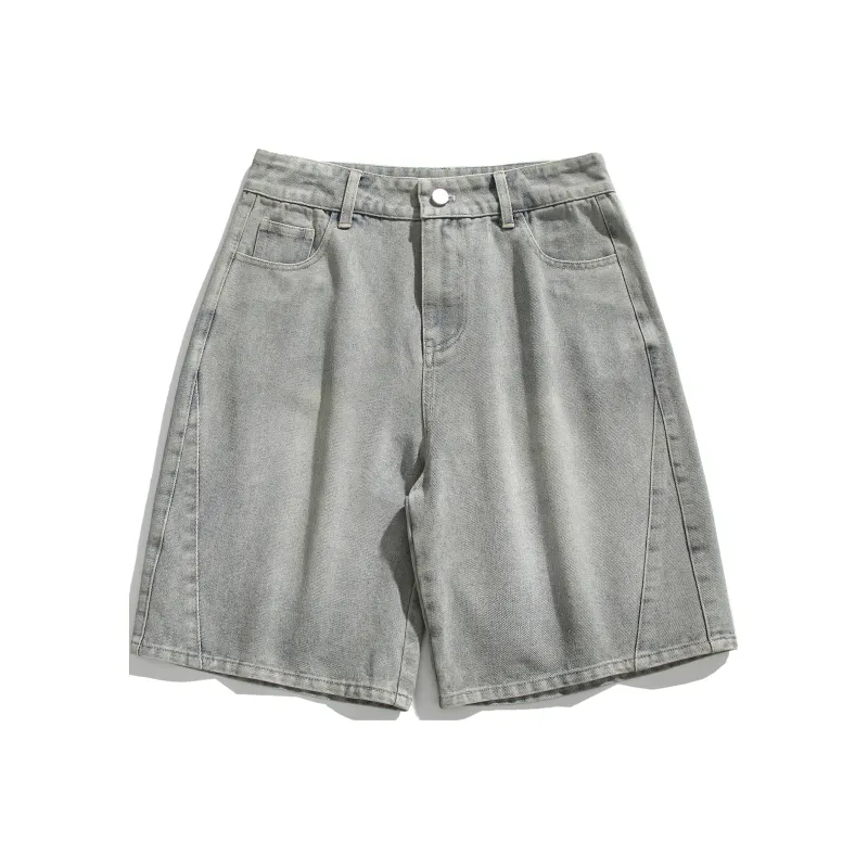 Nuthink Denim Shorts Unisex-8