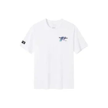 XTEP T Shirts Men Pearl White