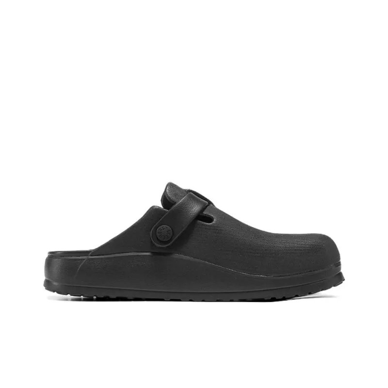 Skechers FOAMIES WOMENS Abrasion Resistant Slip Resistant Closed Toe Slippers Women's Black-1