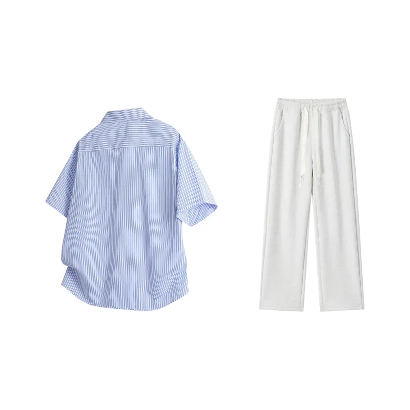 LA'T.WEEKEND Shirt Matching Set Unisex-13