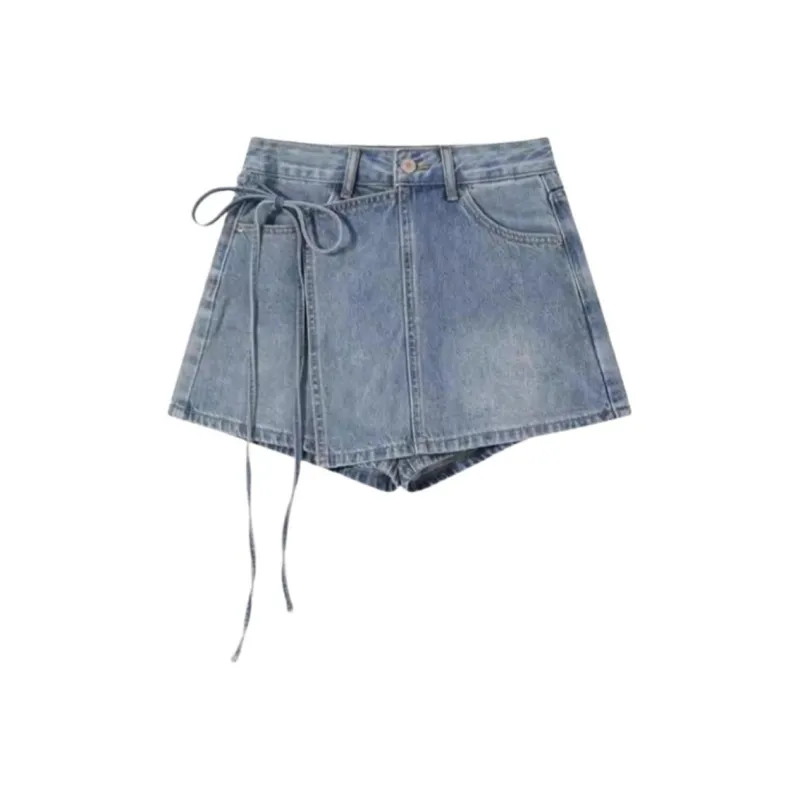 Spicy Gals Denim Short Skirts Women's-0