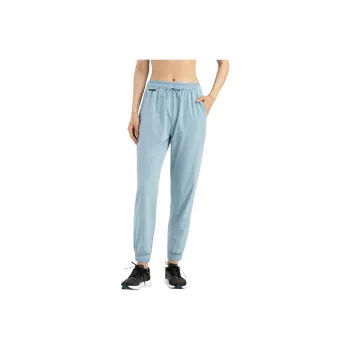 DECATHLON KIPRUN Sports Pants Women's Washed Denim Blue