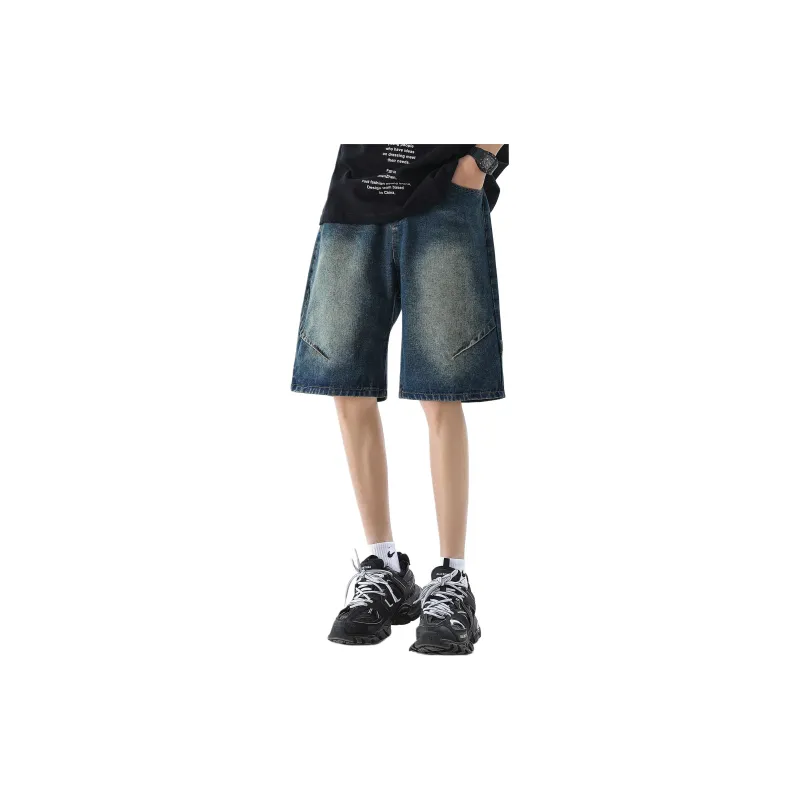 REXSHION Denim Shorts Unisex-6