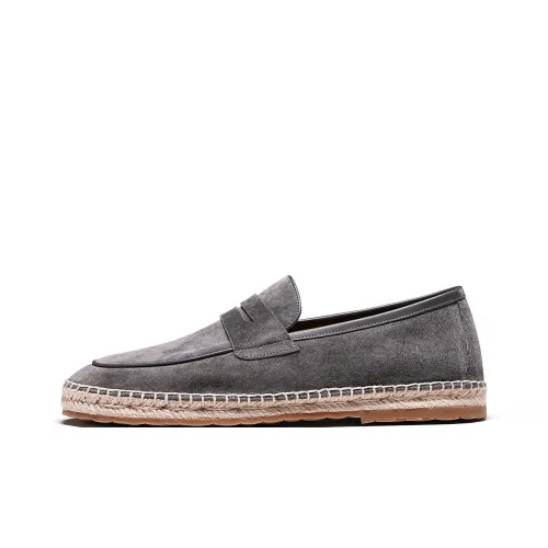 TRUFFAUT Handcrafted Jute Sole Espadrilles Casual Shoes Men's