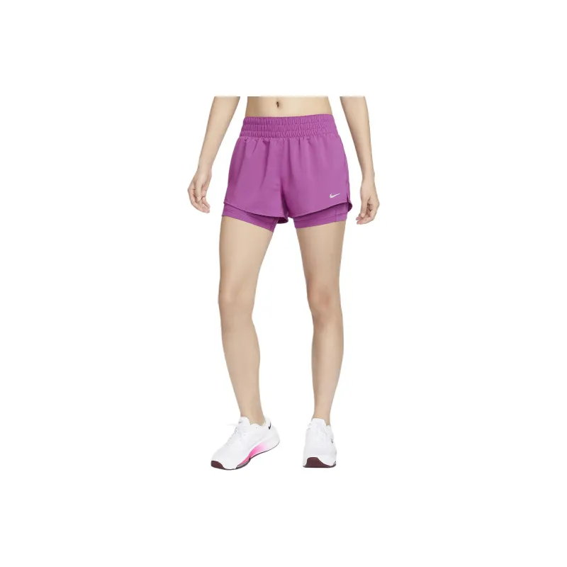 Nike Dri-Fit One FW24 Sports Shorts Women's Hot Fuchsia-0