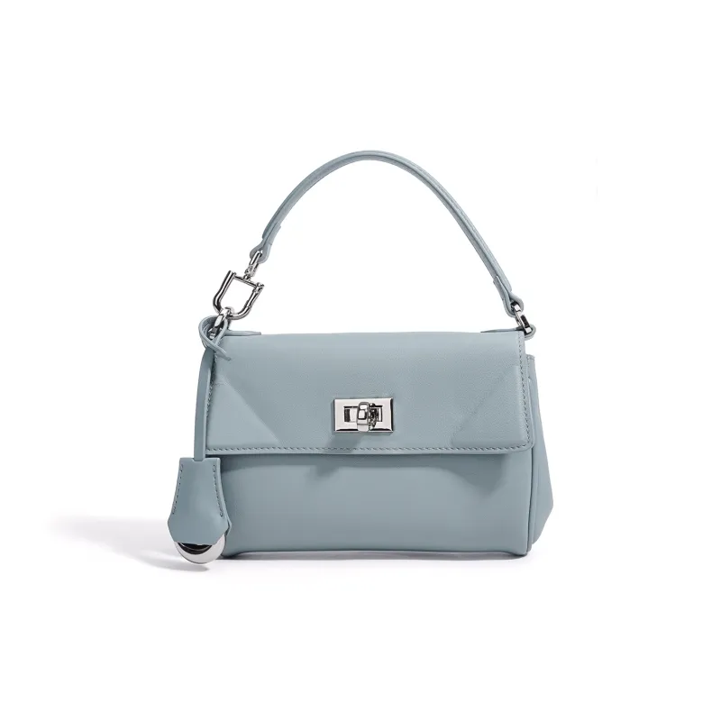 COURONNE Cow Leather Shoulder Bag, Handbag Women's Multicolor-0