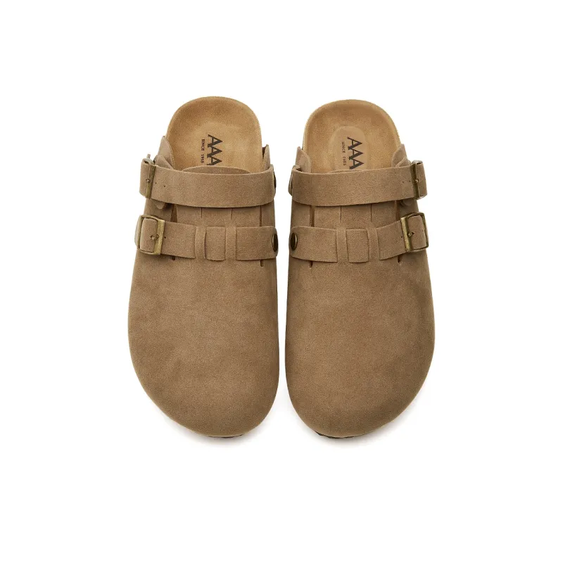 AAA SINCE 1955 Odor Resistant Abrasion Resistant Slip Resistant Closed Toe Slippers Women's Apricot-4