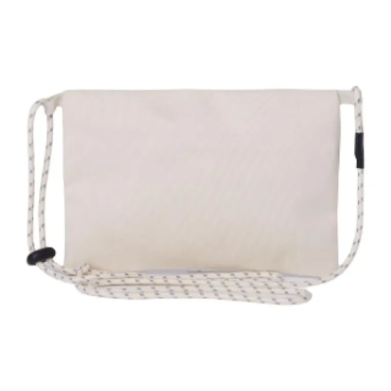 New Era Fabric Crossbody Bag, Shoulder Bag Unisex Beige-1