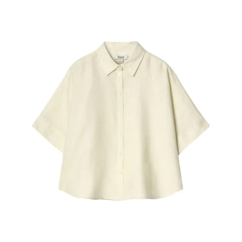 COS Shirts Women's Cream Yellow-0