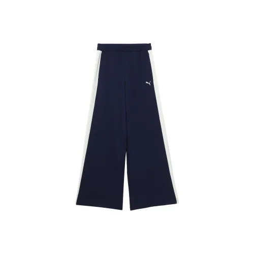 PUMA COLLECTIVET7 Track SS25 Athletic Trousers Women's Marine Blue