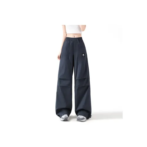 Kappa Cargo Pants Women's Iron Asphalt Gray