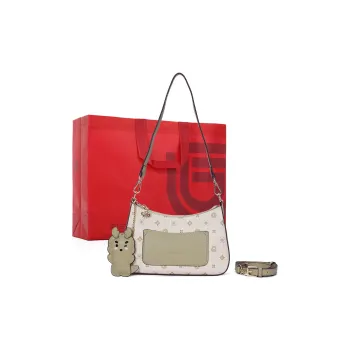 Dubaolu Synthetic Leather Shoulder Bag Women's Multicolor