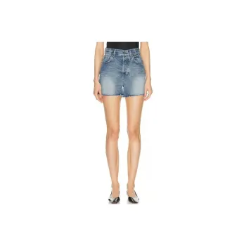 GRLFRND Denim Shorts Women's Blue